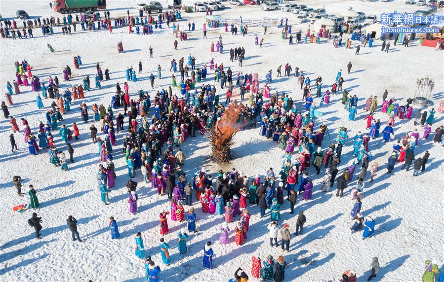 （新华视界）（1）内蒙古：克什克腾旗举办骆驼文化节