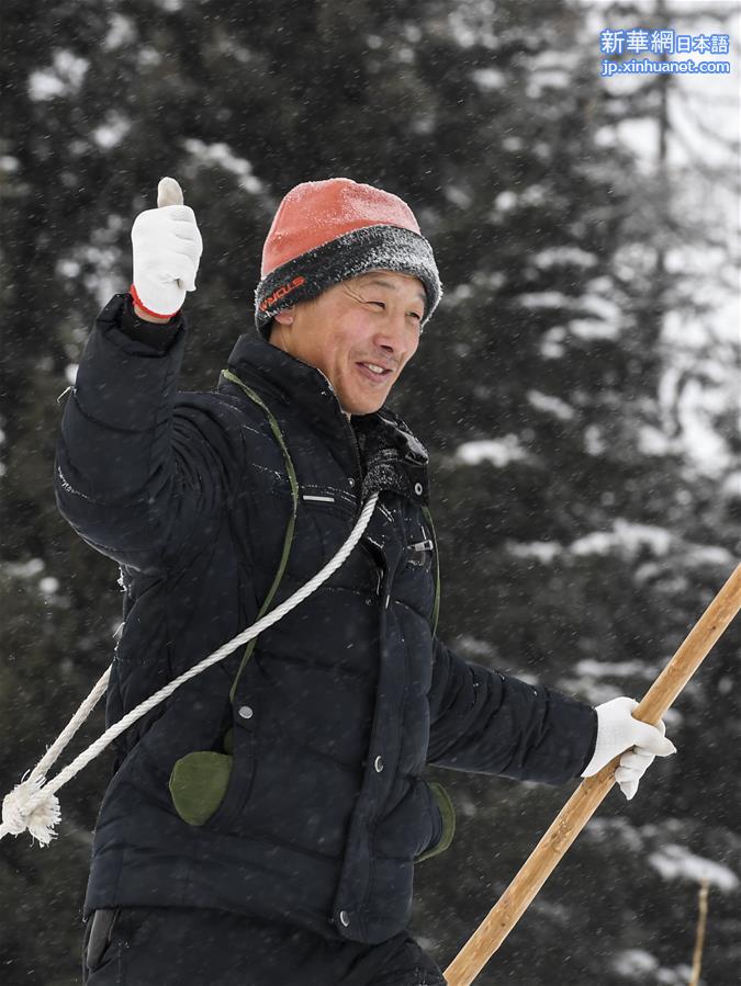 （体育）（6）全民健身——新疆9位牧民开启300公里古老毛皮滑雪之旅