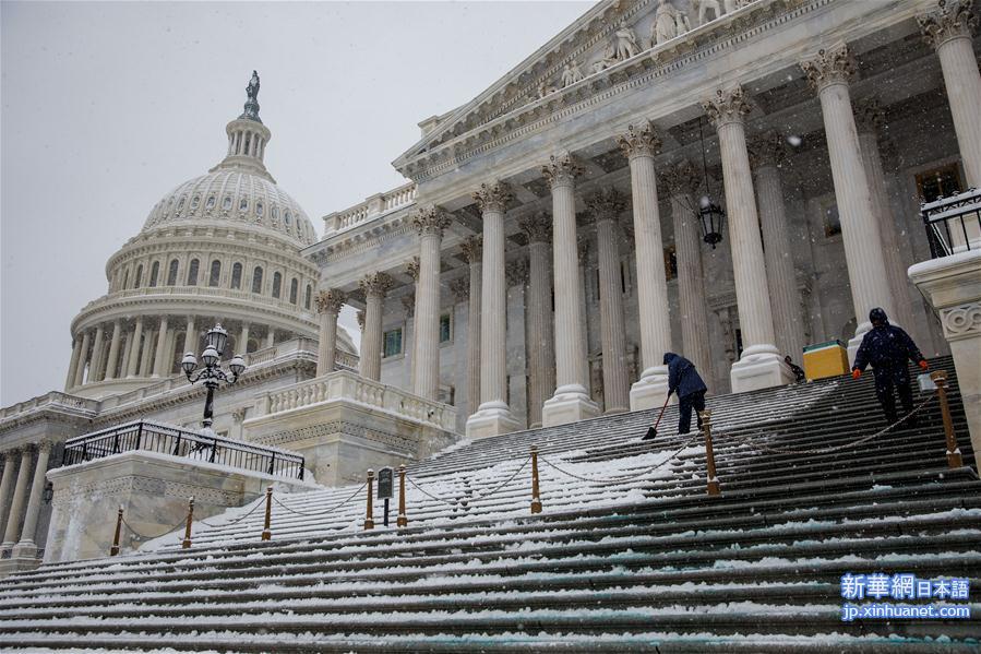 （国际）（4）华盛顿降暴雪