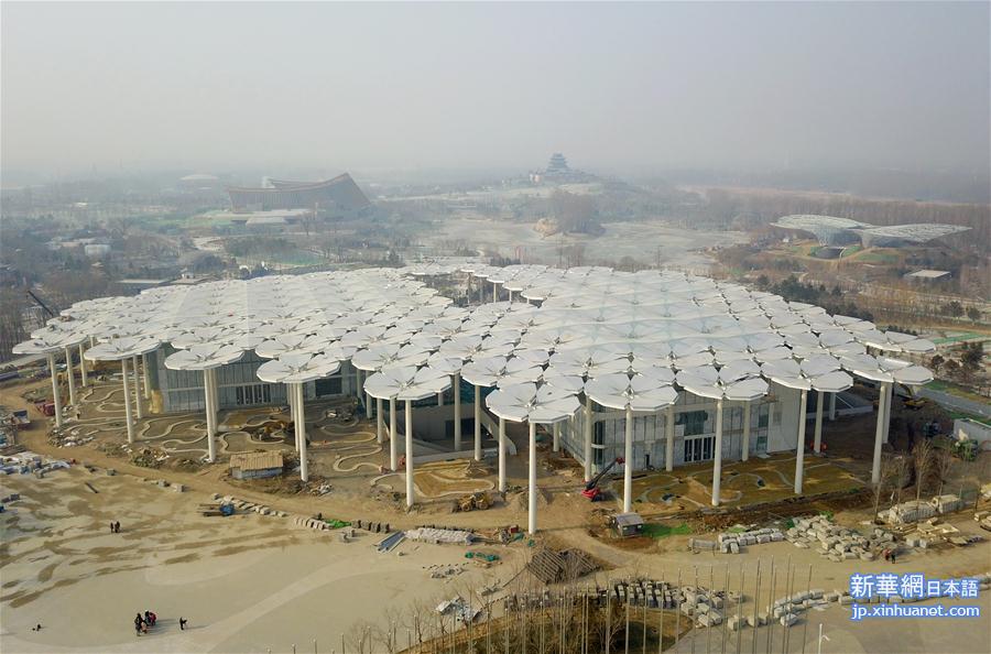 （社会）（5）俯瞰2019年中国北京世园会园区