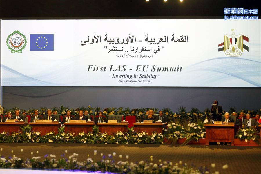 （国际）（1）首届阿盟-欧盟峰会在埃及沙姆沙伊赫闭幕