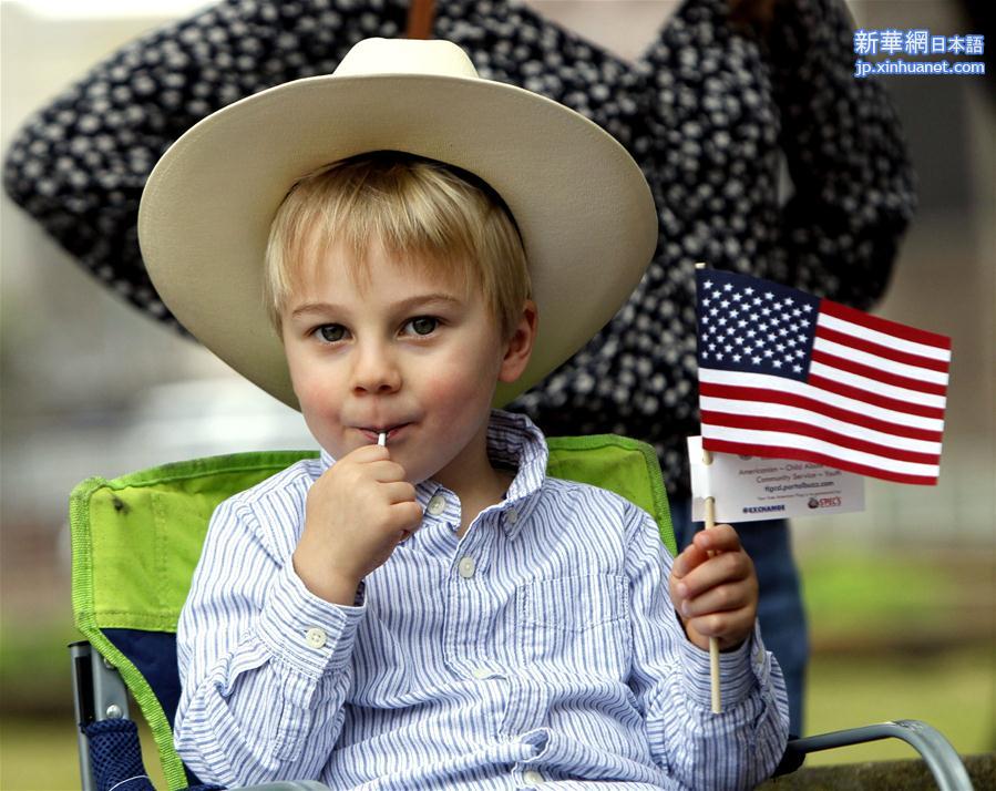 （国际）（2）美国休斯敦牛仔大游行