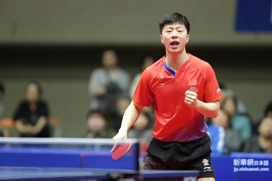 （体育）（1）乒乓球——亚洲杯小组赛：马龙晋级八强
