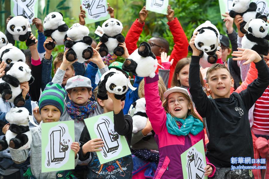 （国际）（4）大熊猫“园园”正式亮相维也纳