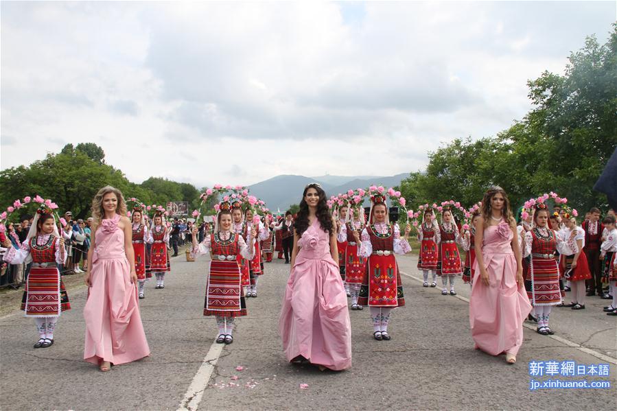 （国际）（1）保加利亚庆祝玫瑰节