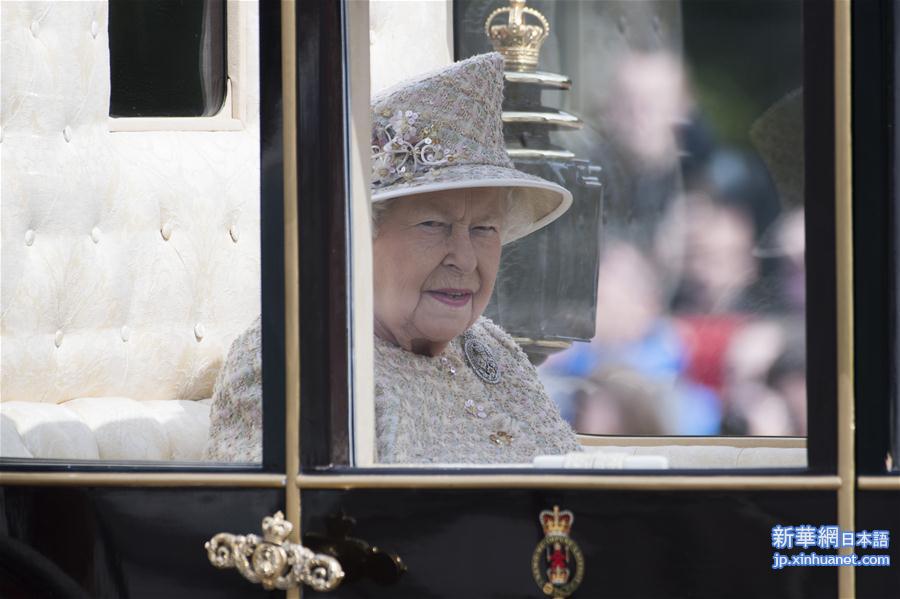 （国际）（4）英女王93岁生日庆典在伦敦举行