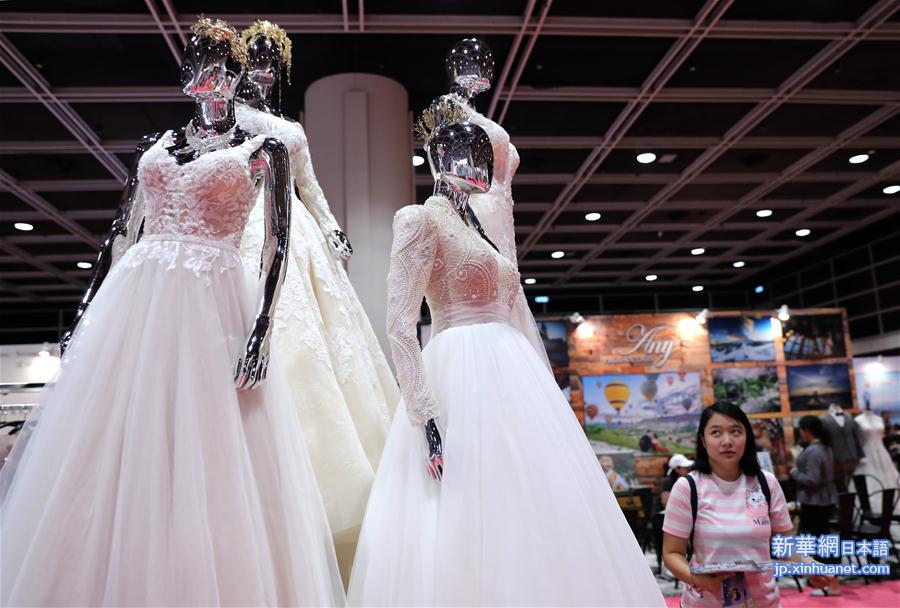 （经济）（1）香港婚纱展及结婚服务博览开幕