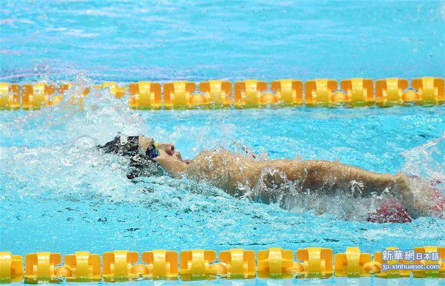 （游泳世锦赛）（5）游泳——男子400米个人混合泳：日本选手濑户大也夺冠