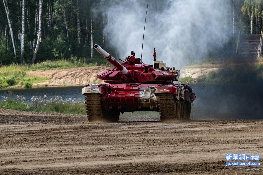 （国际）（8）中国“坦克两项”参赛队在“国际军事比赛-2019”中首赛告捷