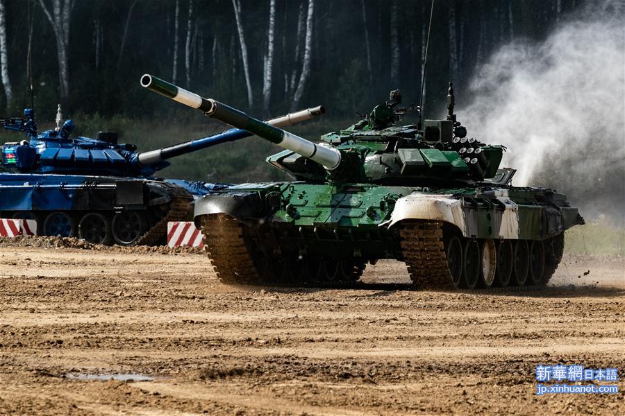 （国际）（9）中国“坦克两项”参赛队在“国际军事比赛-2019”中首赛告捷