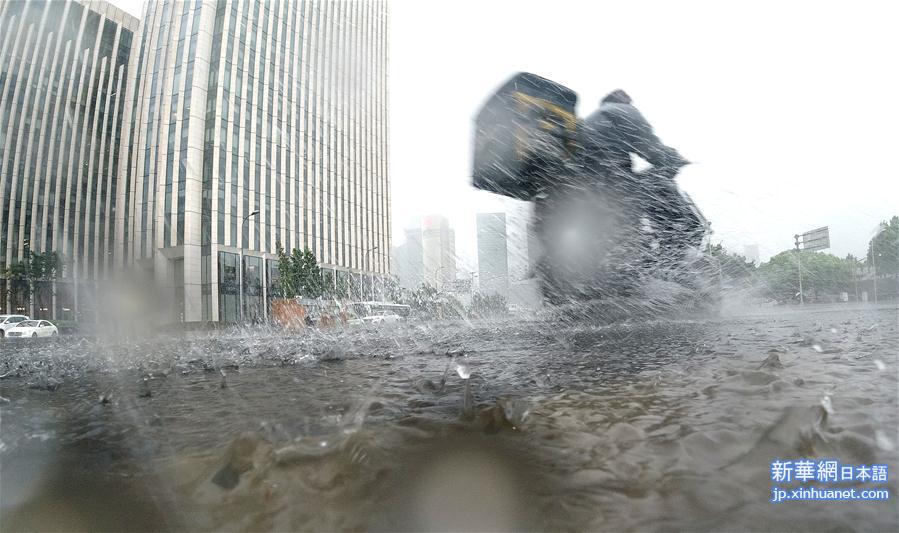 （关注“利奇马”）（11）受台风“利奇马”影响 上海发布暴雨橙色预警