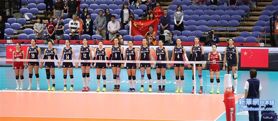 （体育）（14）排球——女排世界杯：中国队战胜肯尼亚队