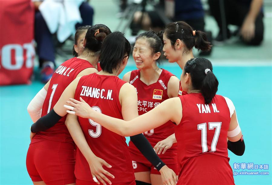 （体育）（6）排球——女排世界杯：中国队十一连胜 成功卫冕