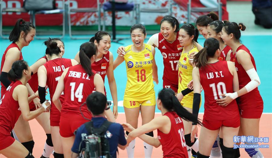 （体育）（8）排球——女排世界杯：中国队十一连胜 成功卫冕