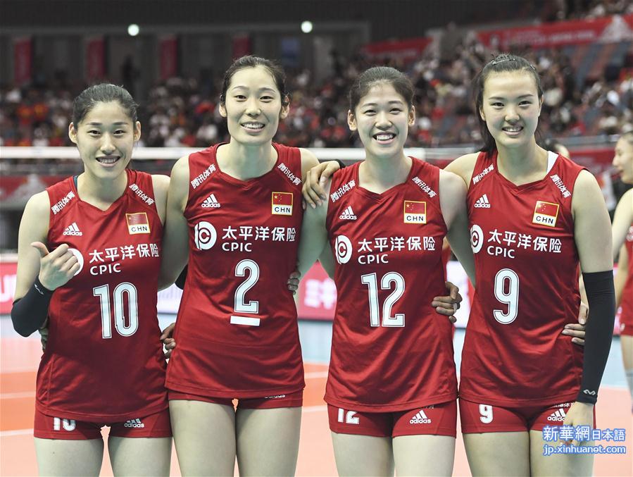 （体育）（25）排球——女排世界杯：中国队十一连胜 成功卫冕