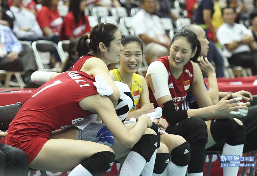 （体育）（27）排球——女排世界杯：中国队十一连胜 成功卫冕