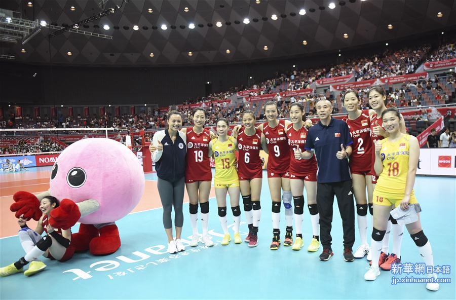 （体育）（30）排球——女排世界杯：中国队十一连胜 成功卫冕