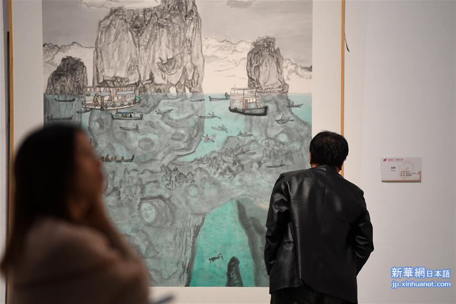 （新华视界）（3）走进首届“湖南·中国画双年展”