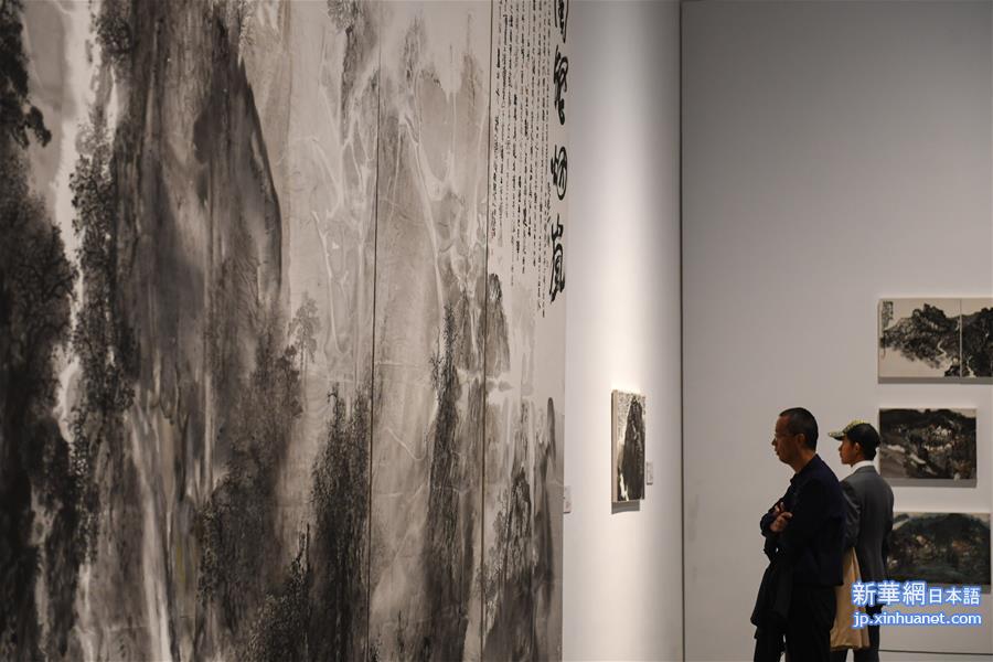 （新华视界）（7）走进首届“湖南·中国画双年展”