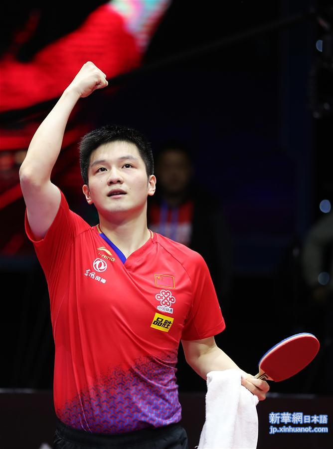 （体育）（2）乒乓球——国际乒联男子世界杯：樊振东夺冠