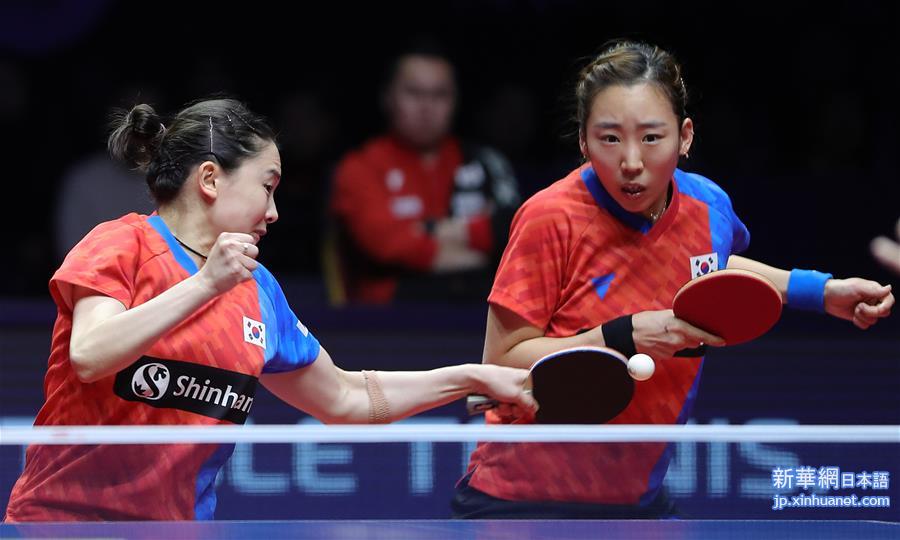 （体育）（2）乒乓球——世界巡回赛总决赛：木原美悠/长崎美柚女双夺冠