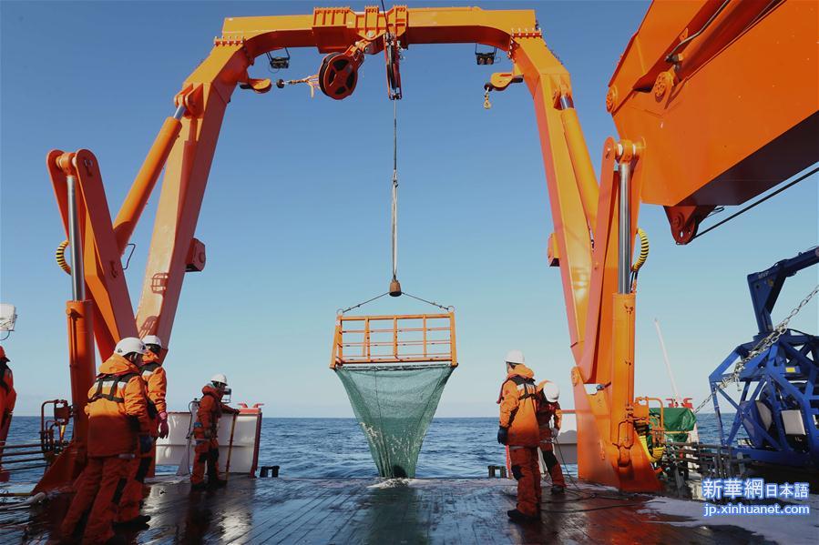 （“雪龙”探南极·图文互动）（3）中国首次在南极宇航员海开展海洋生态调查