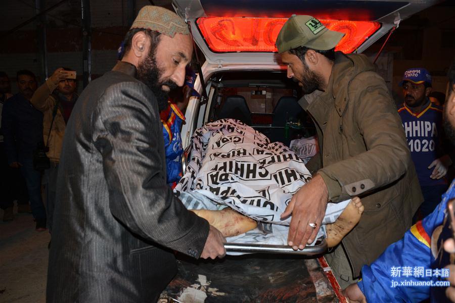 （国际）（1）巴基斯坦奎达一清真寺发生爆炸14死20伤