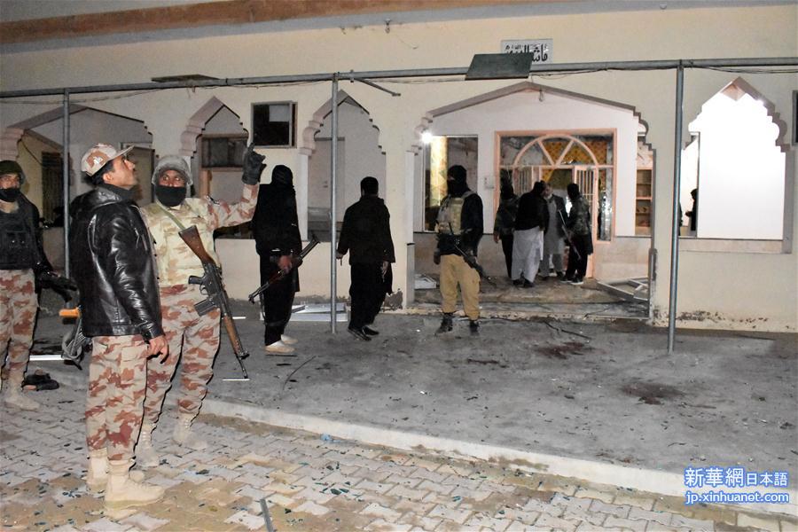 （国际）（3）巴基斯坦奎达一清真寺发生爆炸14死20伤
