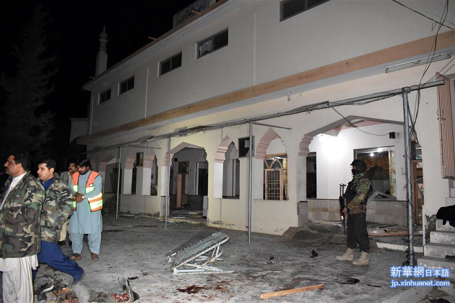 （国际）（4）巴基斯坦奎达一清真寺发生爆炸14死20伤