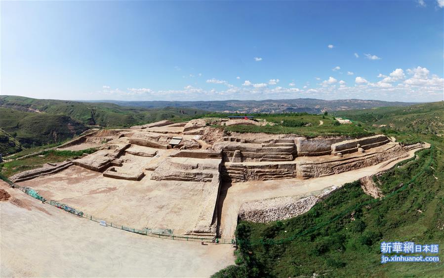 （文化）（1）陕西石峁遗址皇城台发现70余件精美石雕