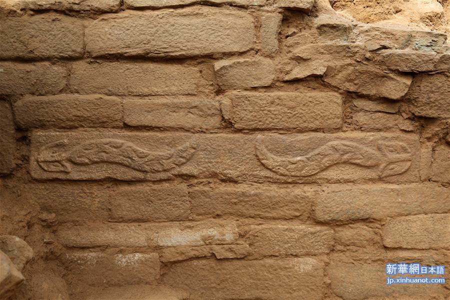 （文化）（5）陕西石峁遗址皇城台发现70余件精美石雕