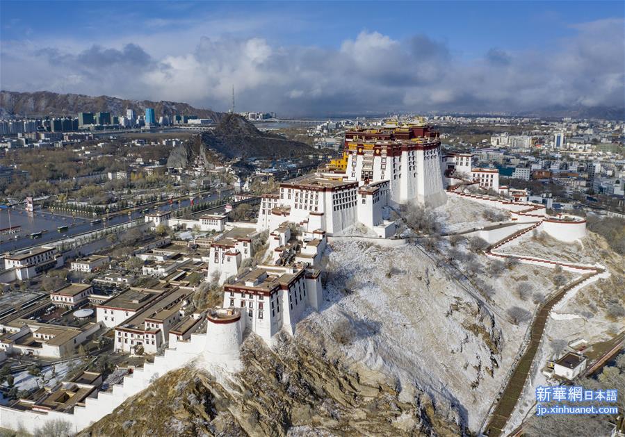 （美丽中国）（2）拉萨雪景美如画