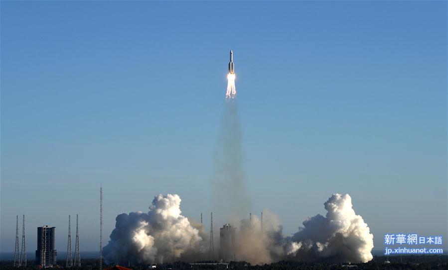 （图文互动）（3）长征五号B运载火箭首飞成功 我国载人航天工程“第三步”任务开启