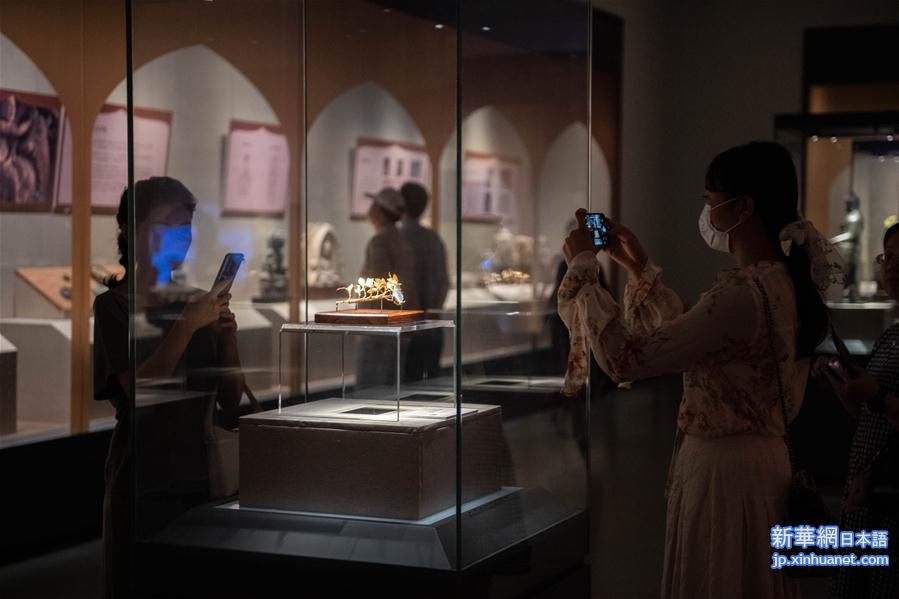 （文化）（1）平山郁夫丝绸之路美术馆藏文物展在长沙开幕