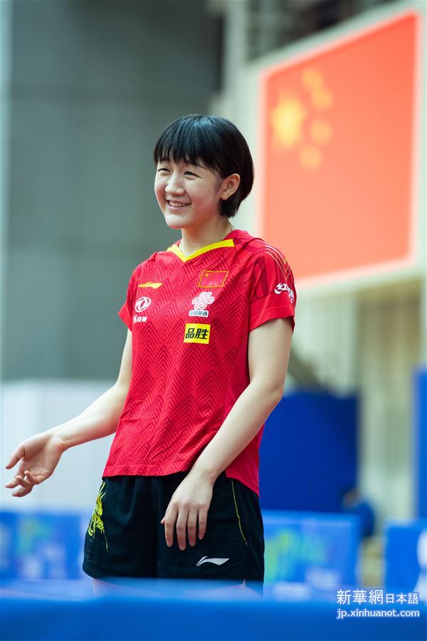（体育）（2）乒乓球——国乒与中国澳门集训队青年组选手交流