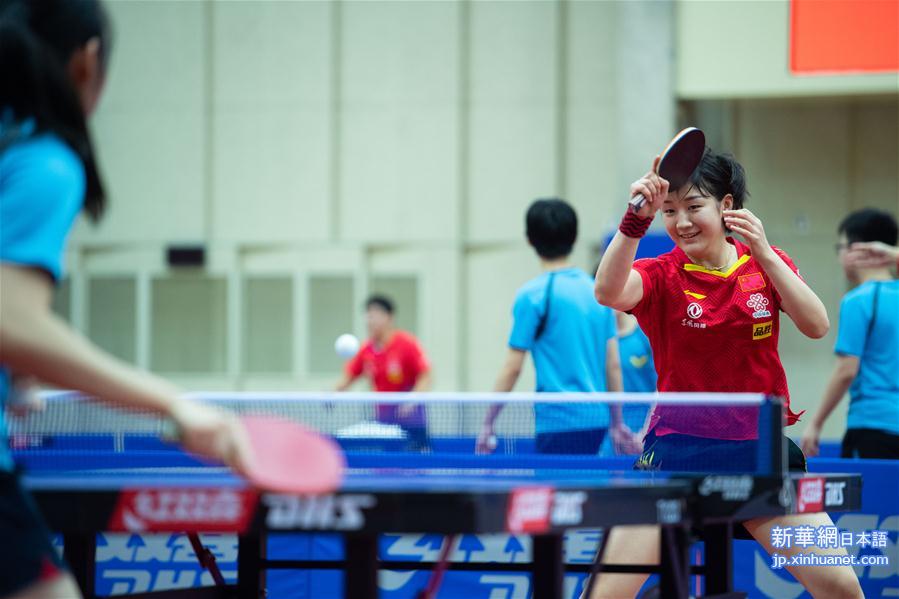 （体育）（5）乒乓球——国乒与中国澳门集训队青年组选手交流