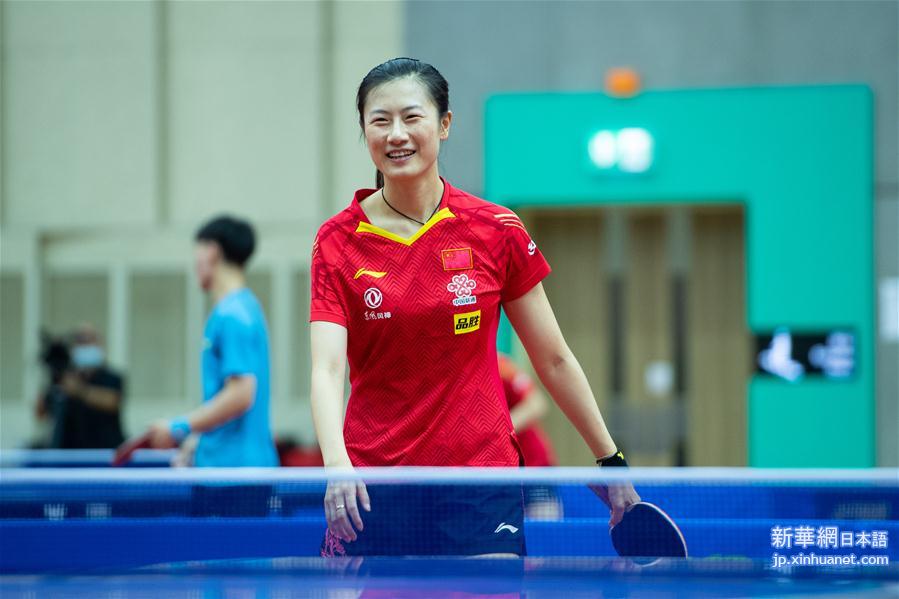 （体育）（7）乒乓球——国乒与中国澳门集训队青年组选手交流