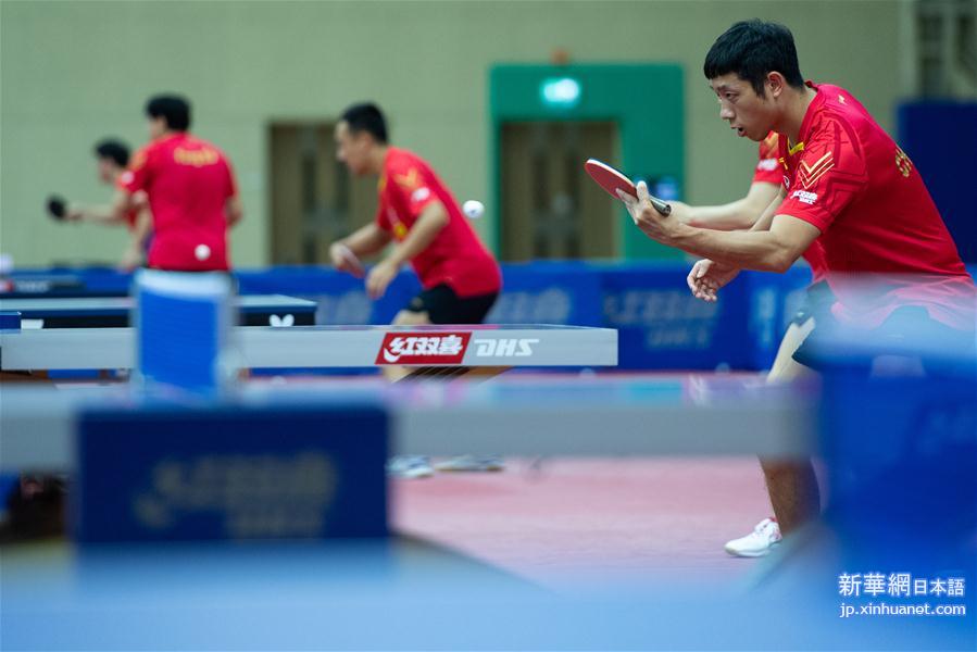 （体育）（8）乒乓球——国乒与中国澳门集训队青年组选手交流