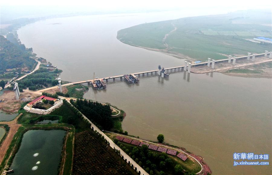 （聚焦复工复产）（1）国道207孟州黄河大桥加紧建设