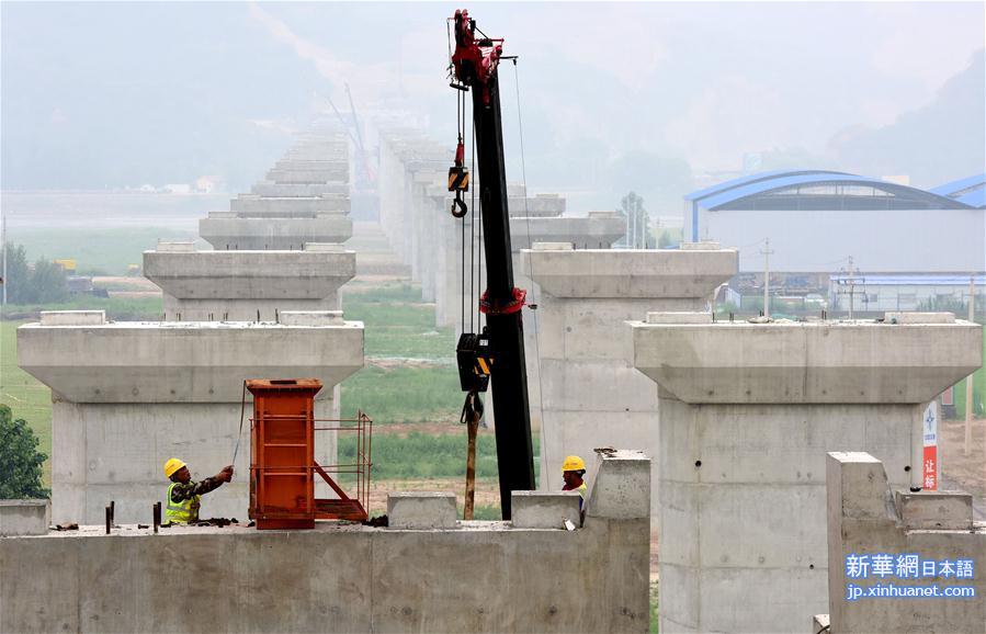 （聚焦复工复产）（7）国道207孟州黄河大桥加紧建设