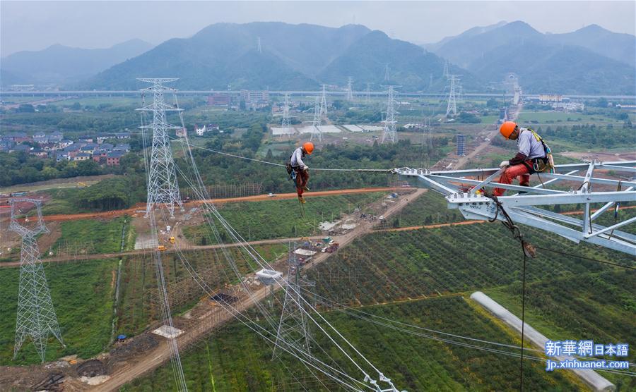 （经济）（1）杭州亚运会配套500千伏电力迁改工程进入冲刺阶段