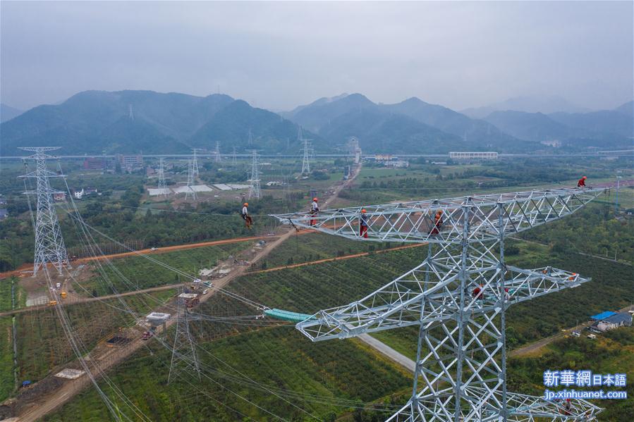 （经济）（2）杭州亚运会配套500千伏电力迁改工程进入冲刺阶段