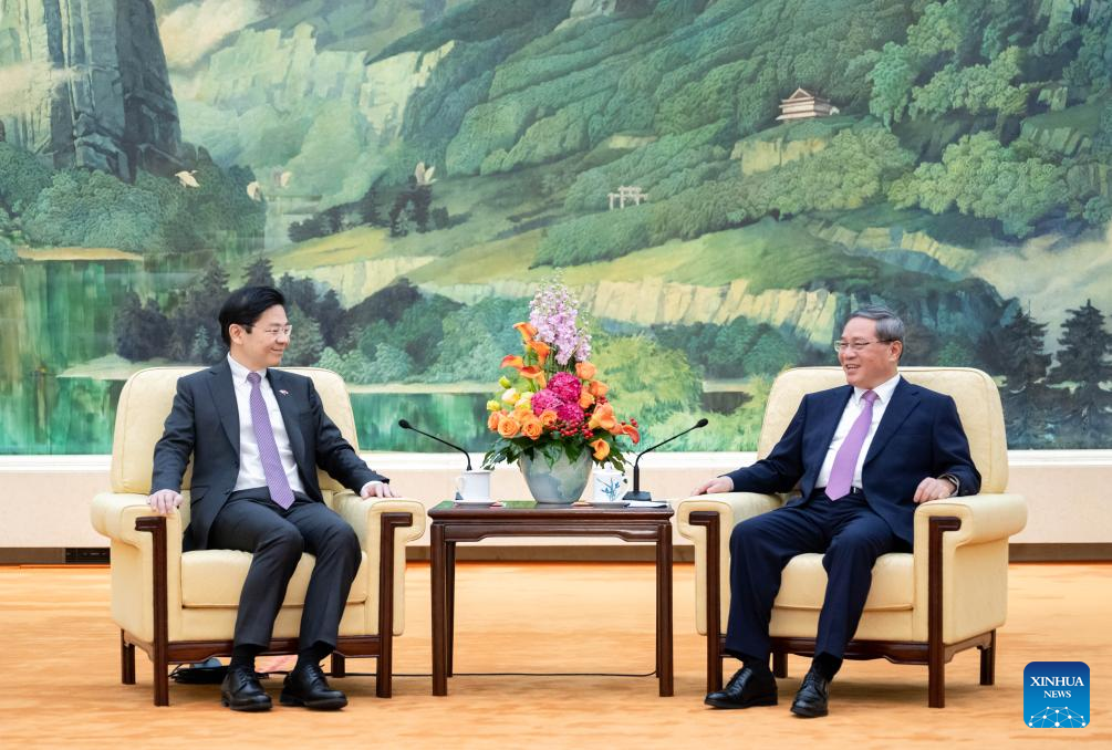 李強総理、シンガポール副首相兼財務相と会談