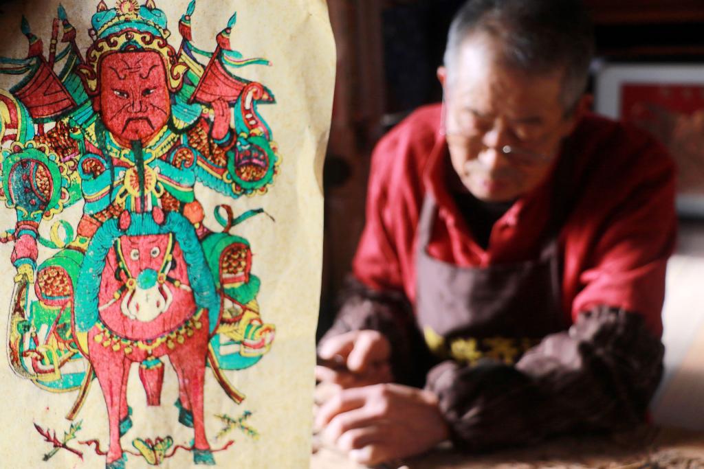 無形文化遺産「高密木版年画」の魅力 中国山東省