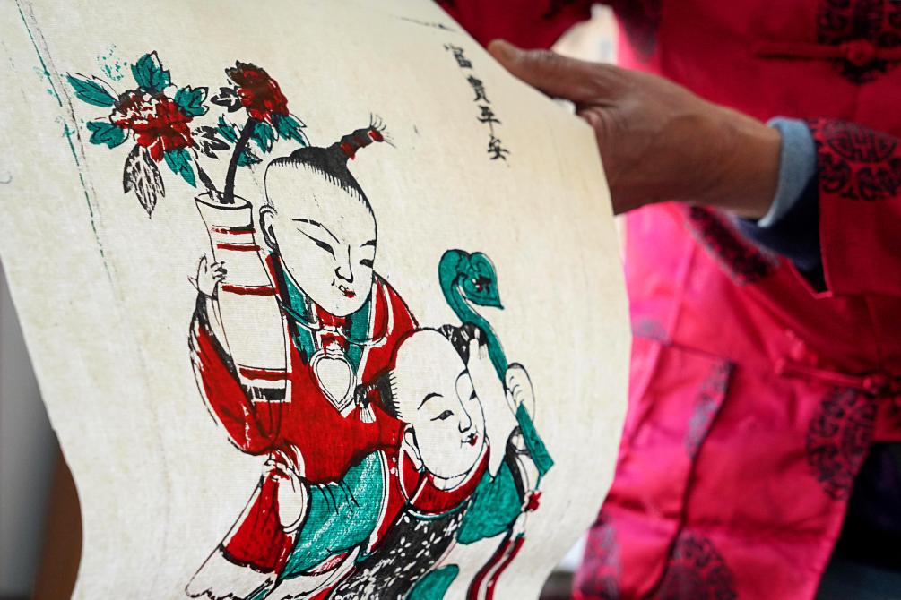 無形文化遺産「高密木版年画」の魅力 中国山東省