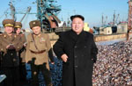 金正恩氏 朝鮮人民軍に所属する水産事業所を視察