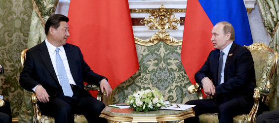 習近平主席、ロシアのプーチン大統領と会談