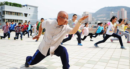 「敦煌拳法」、甘粛省蘭州市の小学校で普及