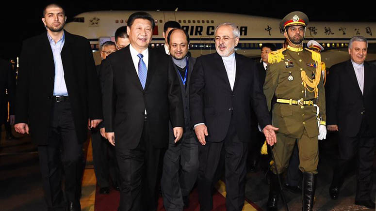 習近平主席、テヘランに到着し、イランへの公式訪問を開始