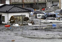日本東北地方 地震で津波被害が起きた(2)